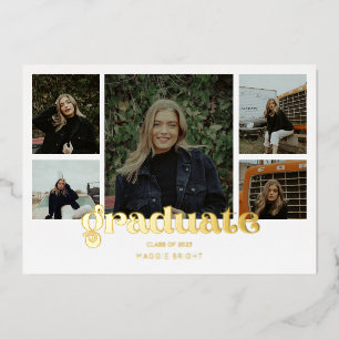 Anuncio de graduación 2023 con varias fotos