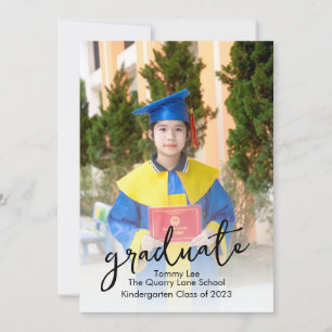 Anuncio de graduación con 4 imágenes