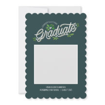 Anuncio de graduación con elogios caprichosos