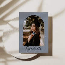 Anuncio de graduación de arco Invitación de papel