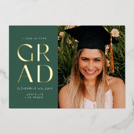 Anuncio de Graduación de Bloque Grad de Folio Pren
