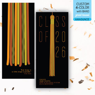 Anuncio de graduación de diseño moderno Edición