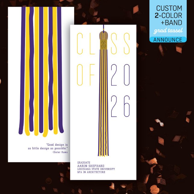 Anuncio de graduación de diseño moderno | Edición  (Subido por el creador)