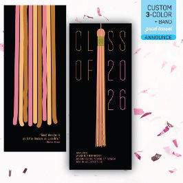 Anuncio de graduación de diseño moderno | Edición 