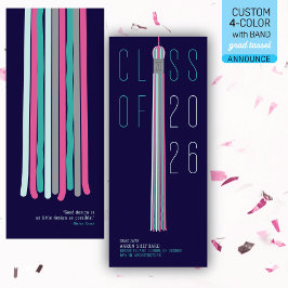 Anuncio de graduación de diseño moderno | Edición 