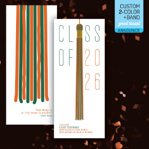 Anuncio de graduación de diseño moderno   Editable