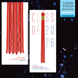 Anuncio de graduación de diseño moderno | Editable