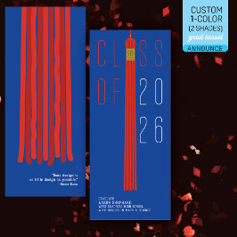 Anuncio de graduación de diseño moderno | Editable