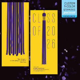 Anuncio de graduación de Diseño Moderno | Editable