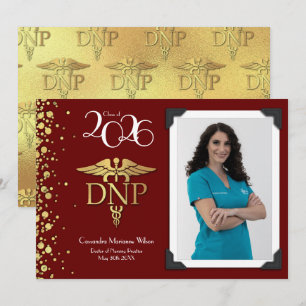 Anuncio de graduación de Doctor en Práctica de Enf