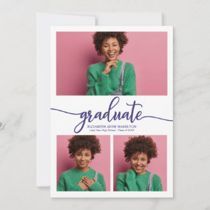 Anuncio de graduación de escuela secundaria 3 foto