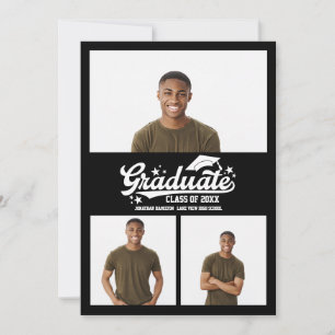 Anuncio de graduación de escuela secundaria 3 foto