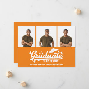 Anuncio de graduación de escuela secundaria 3 foto