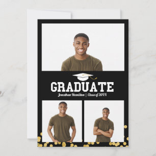 Anuncio de graduación de escuela secundaria 3 foto