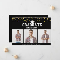 Anuncio de graduación de escuela secundaria Tarjet