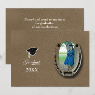 Anuncio de graduación de escuela secundaria Wester