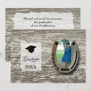 Anuncio de graduación de escuela secundaria Wester