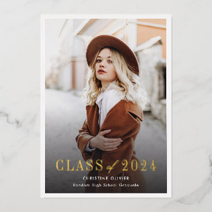 Anuncio de graduación de fotos de graduación 2026