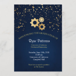 Anuncio de graduación de Ingeniería Mecánica