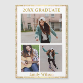 Anuncio de graduación de la clase de 20XX con foto