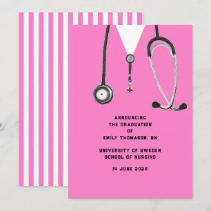 Anuncio de Graduación de la Escuela de Enfermería