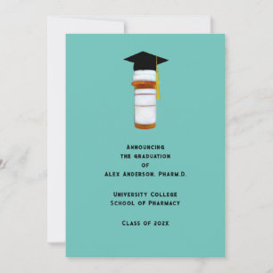 Anuncio de graduación de la Facultad de Farmacia