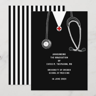 Anuncio de graduación de la facultad de medicina d