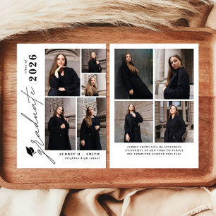 Anuncio de graduación de Modern Script 9 fotos