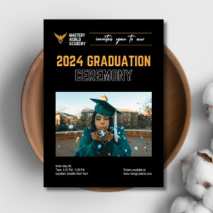 Anuncio de graduación de último año