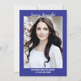 Anuncio de Graduación Editable - Doble Cara