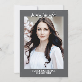 Anuncio de Graduación Editable - Doble Cara