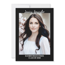 Anuncio de Graduación Editable - Doble Cara