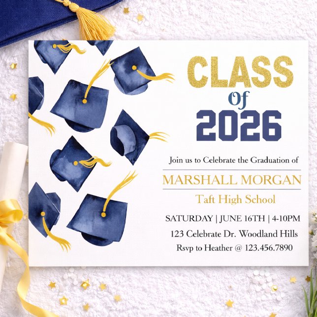 Anuncio de Graduación | Fiesta de Graduación (Subido por el creador)