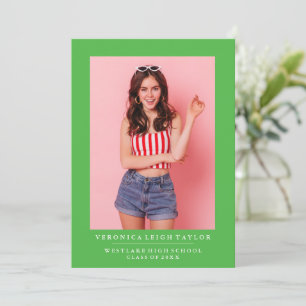 ANUNCIO DE GRADUACIÓN FOTOGRÁFICO MINIMALISTA BÁSI