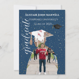 Anuncio de Graduación Invitación | Fiesta de Gradu