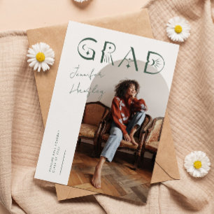Anuncio de graduación místico Arco Verde GRAD