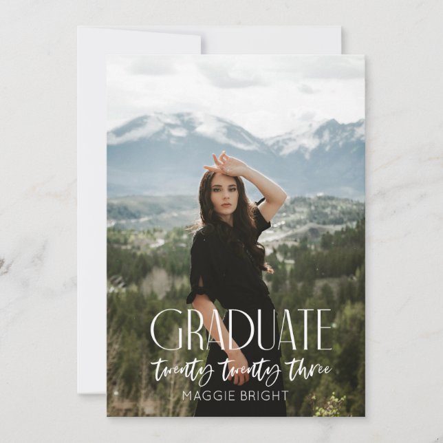 anuncio de graduación moderno 2023 (Anverso)