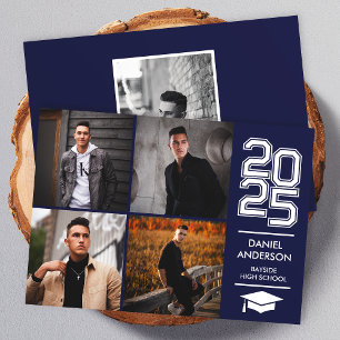 Anuncio de graduación moderno de la universidad en