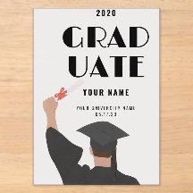 Anuncio de graduación moderno | Personalizado