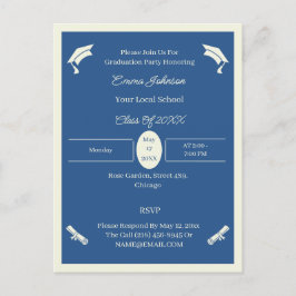 Anuncio de Graduación Personalizado Minimalista Be