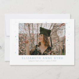 Anuncio de graduación 'Reach for the Stars'