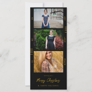 Anuncio de graduación Tira de película multifoto r