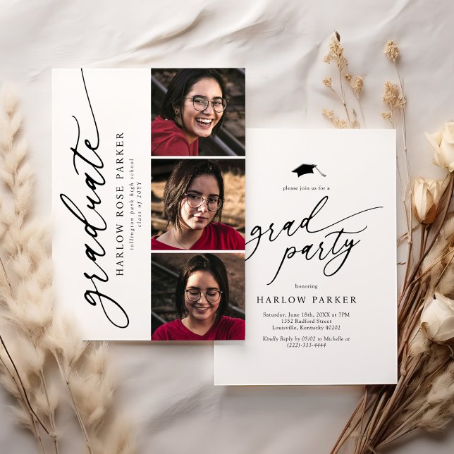 Anuncio de Graduación y Invitación a la Fiesta Ele (Subido por el creador)