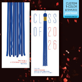 Anuncio de graduado en diseño moderno | Editable e