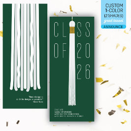 Anuncio de graduado en diseño moderno | Editable e