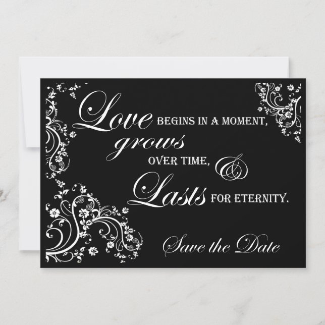 Anuncio de guardar la fecha (Anverso)