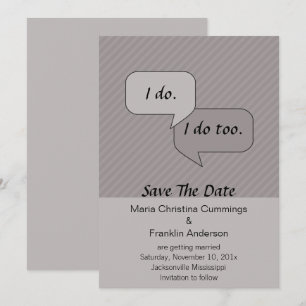 Anuncio de Guardar la Fecha de Boda