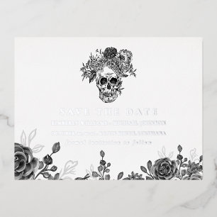 Anuncio de Guardar la Fecha de Calavera y Rosas