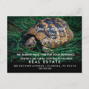 Anuncio de hogar soñado de bienes raíces trasladad