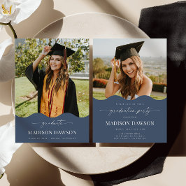 Anuncio de Invitación a la Fiesta de Graduación Bl